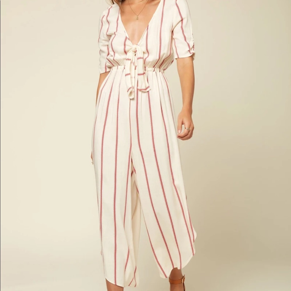 *NWT Wmns O’Neill striped jumpsuit size M